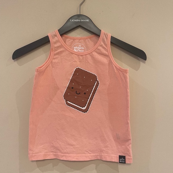 Whistle & Flute KAWAII ICE CREAM SANDWICH TANK TOP 5/6Y - Picture 4 of 7